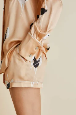 Flash Sale Alba Capricia Silk Satin Pajama Set Pajamas