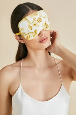 Store Audrey Aegeus Floral Eye Maskin Cotton-Silk Eye Masks