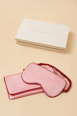 Fashion Audrey Blush Eye Maskin Silk Satin Eye Masks