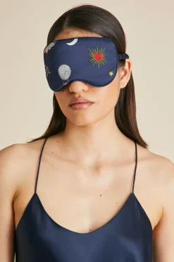 Cheap Audrey Cosmic Eye Maskin Silk Satin Eye Masks