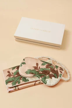 Outlet Audrey Tirtoff Floral Eye Maskin Silk Satin Eye Masks