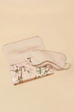 Outlet Audrey Tirtoff Floral Eye Maskin Silk Satin Eye Masks