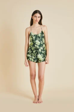 Flash Sale Bella Ares Floral Camisole Setin Silk Satin Camisole Sets|Pajamas