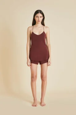 Outlet Bella Camisole Setin Silk Crêpe de Chine Camisole Sets|Pajamas