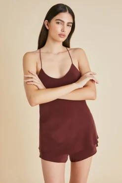 Outlet Bella Camisole Setin Silk Crêpe de Chine Camisole Sets|Pajamas