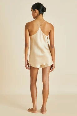 Cheap Bella Camisole Setin Silk Satin Camisole Sets|Pajamas