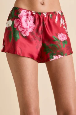 Clearance Bella Tardieu Floral Camisole Setin Silk Satin Pajamas|Camisole Sets