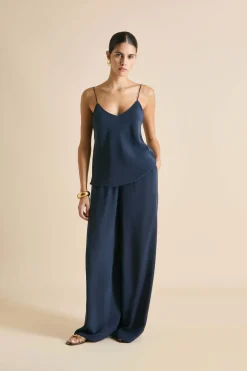 Sale Bliss Camisole Setin Silk Crêpe de Chine Camisole Sets|Pajamas