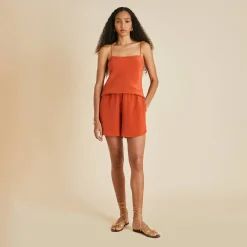 Sale Calypso Camisole Setin Silk Crêpe de Chine Camisole Sets|Pajamas