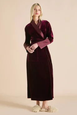 New Capability Robein Silk Velvet Robes