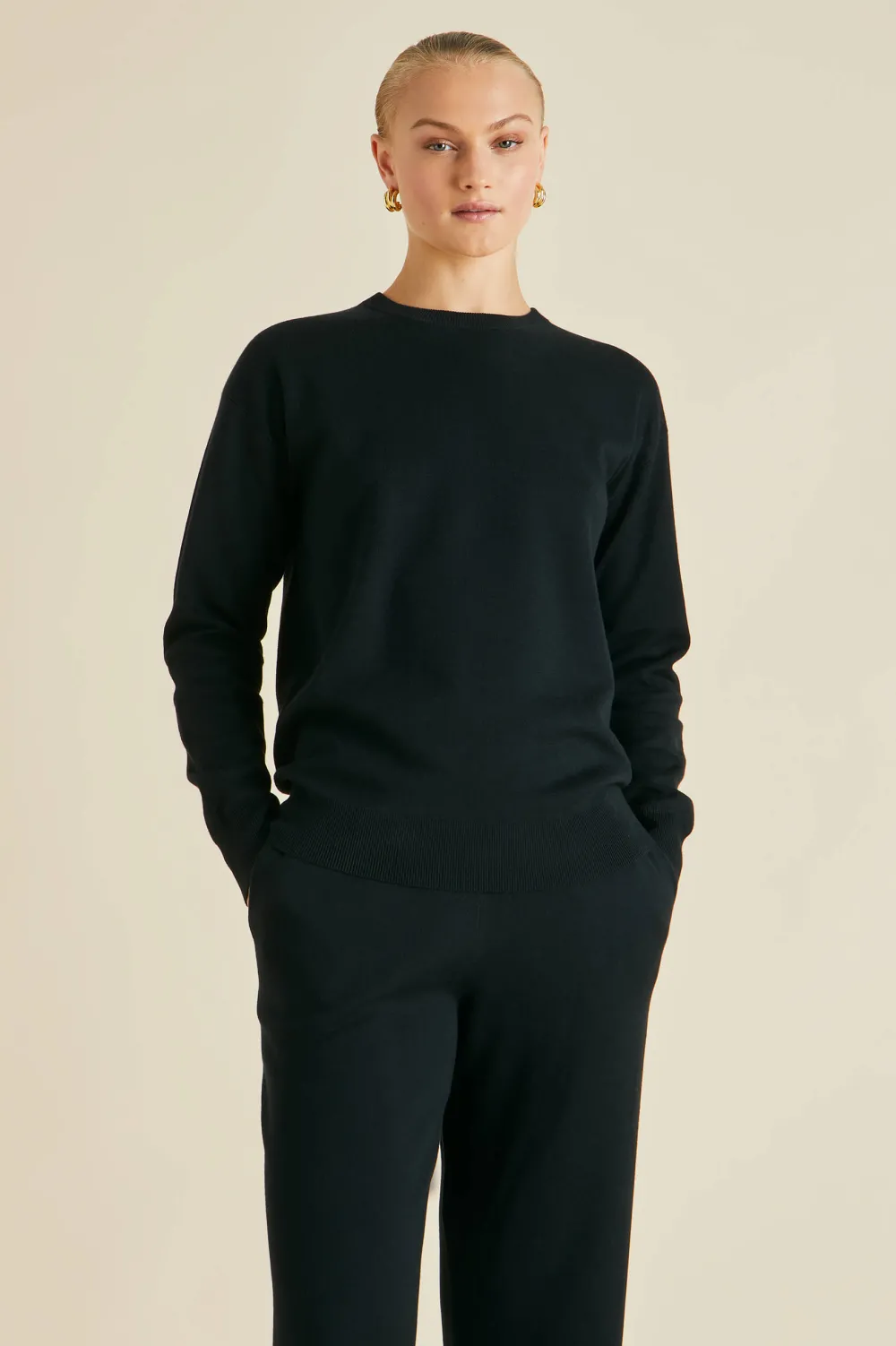 New Carmel Berlin Tracksuitin Silk-Cashmere Tracksuits