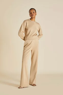 Fashion Carmel Shanghai Tracksuitin Silk-Cashmere Tracksuits