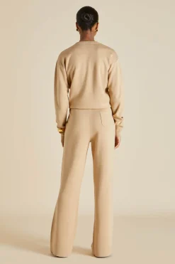 Fashion Carmel Shanghai Tracksuitin Silk-Cashmere Tracksuits