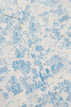 Cheap Casablanca Eros Toile de Jouy Pajamasin Cotton-Silk Pajamas
