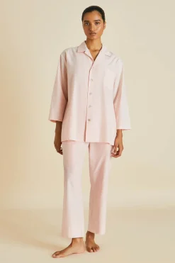 Sale Casablanca Pink Pajamasin Cotton-Silk Pajamas