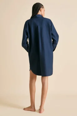 New Celeste Nightshirtin Cotton-Silk Nightshirts