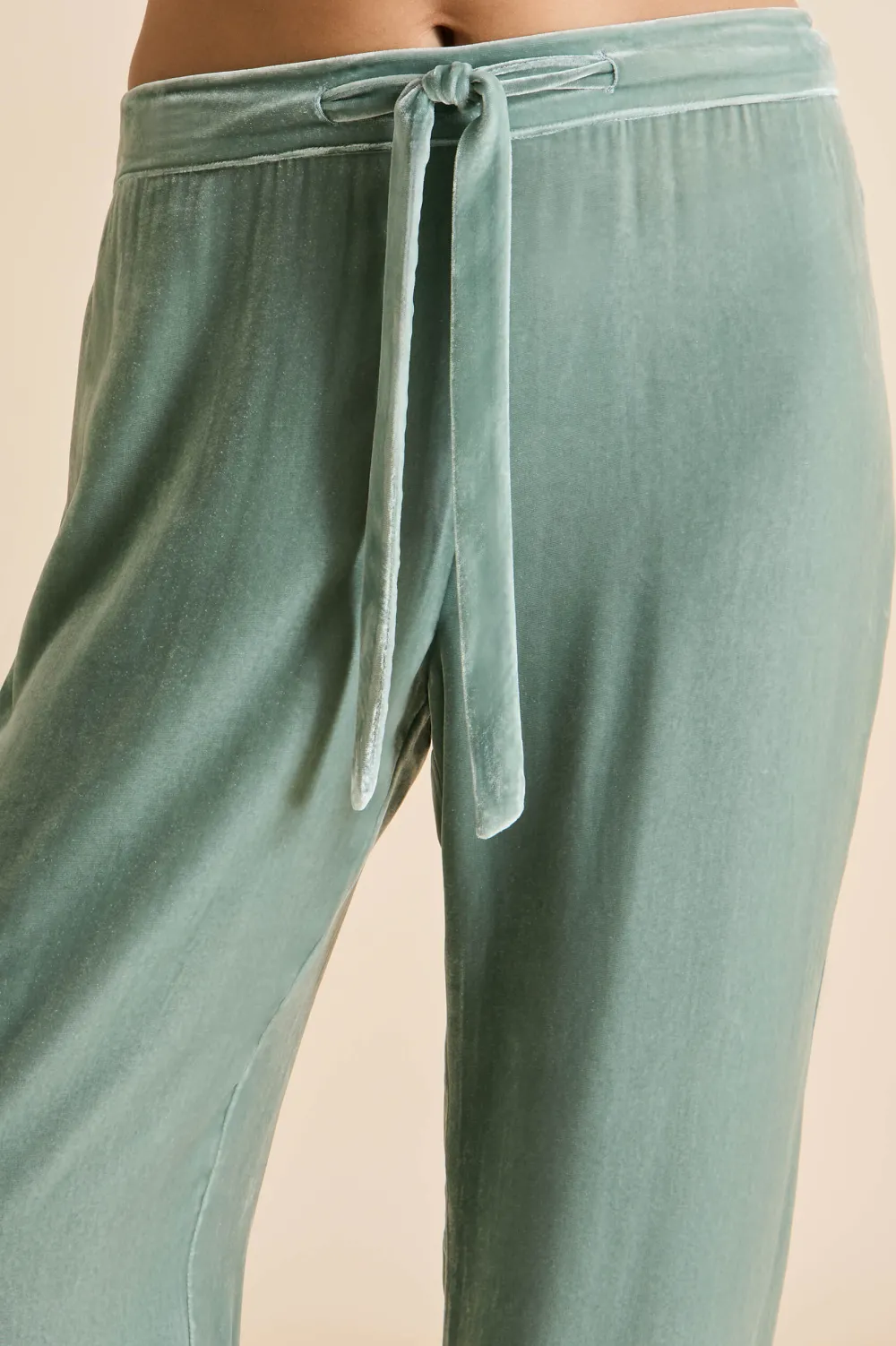 Shop Coco Ash Pajamasin Silk Velvet Pajamas