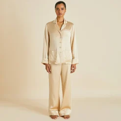 Best Sale Coco Pajamasin Silk Satin Pajamas