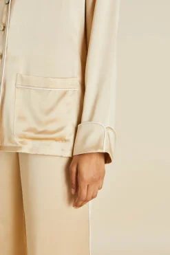 Best Sale Coco Pajamasin Silk Satin Pajamas
