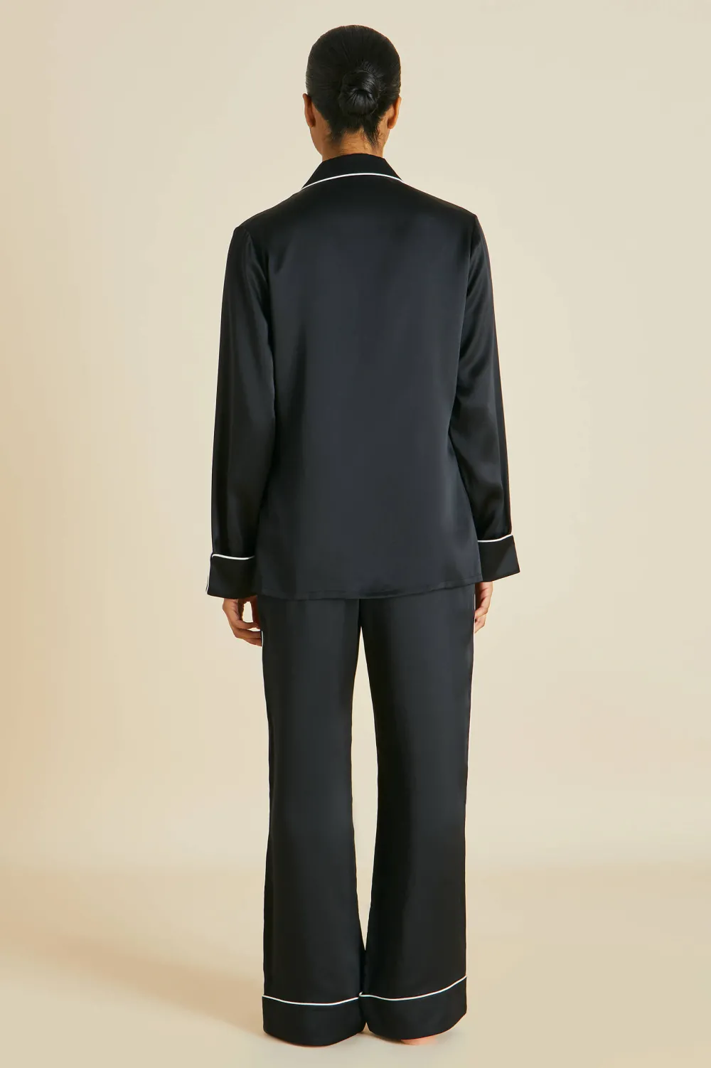 Flash Sale Coco Jet Pajamasin Silk Satin Pajamas