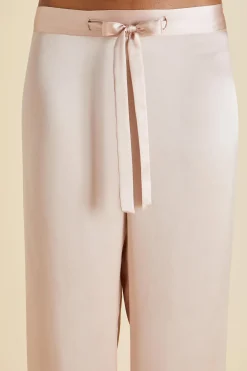 Cheap Coco Ivory Pajamasin Silk Satin Pajamas