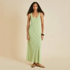 Flash Sale Dali Slip Dressin Silk Crêpe de Chine Dresses
