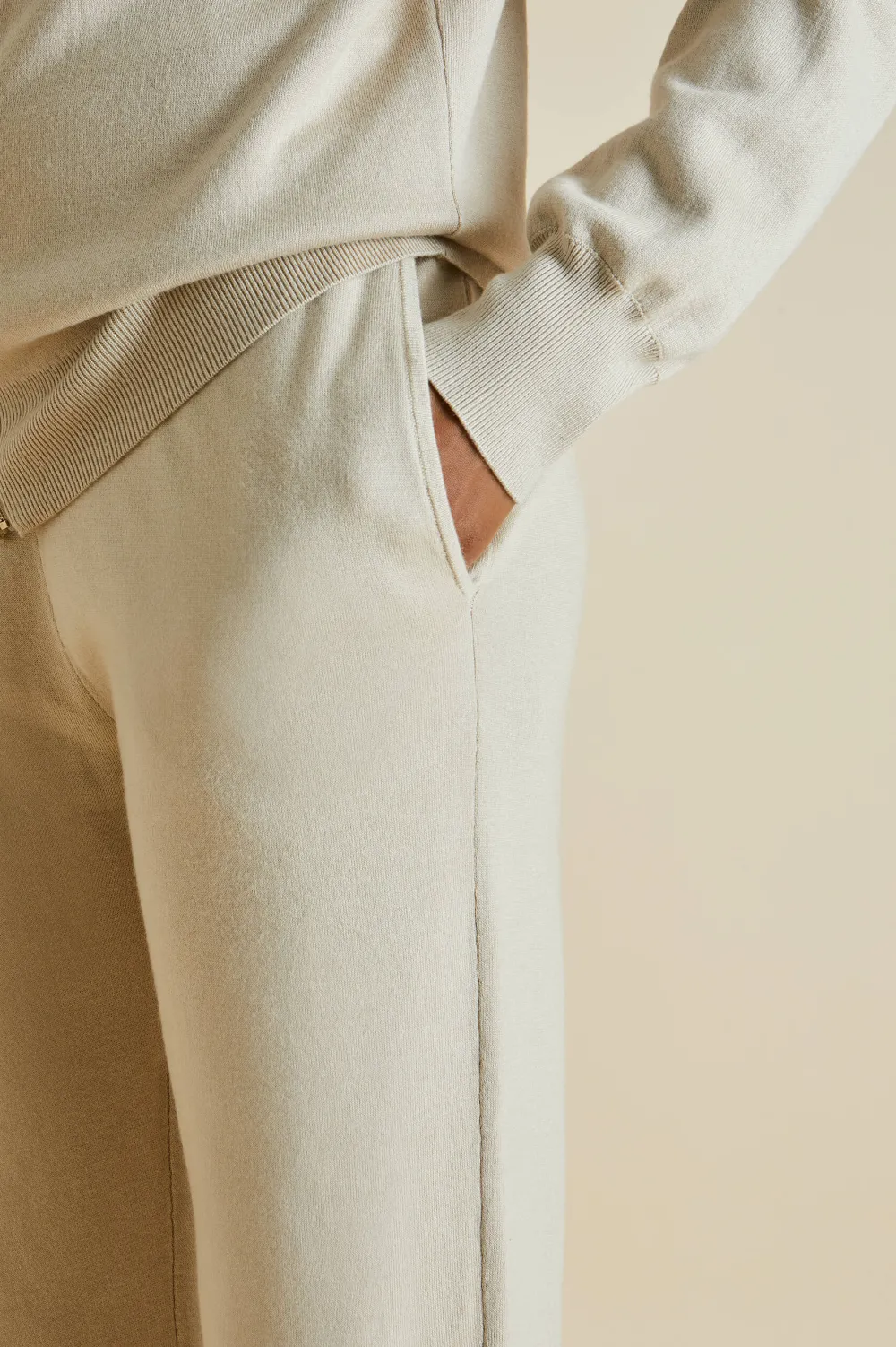 Shop Della Kasbah Tracksuitin Silk-Cashmere Tracksuits