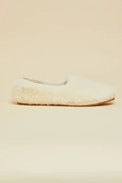 New Dolly Ivory Slippersin Merino Wool Slippers