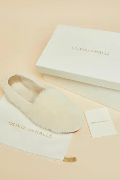 New Dolly Ivory Slippersin Merino Wool Slippers