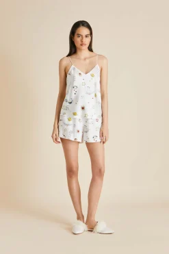 Cheap Elle Love Camisole Setin Silk Satin Camisole Sets|Pajamas