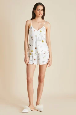 Cheap Elle Love Camisole Setin Silk Satin Camisole Sets|Pajamas