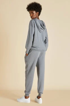Fashion Gia London Tracksuitin Silk-Cashmere Tracksuits