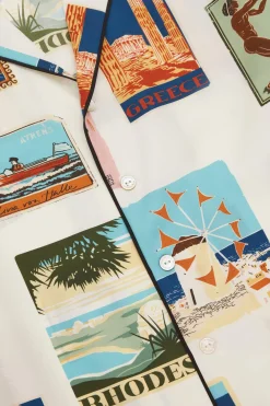 Flash Sale Ingo Cadmus Postcard Pajamasin Silk Twill Pajamas