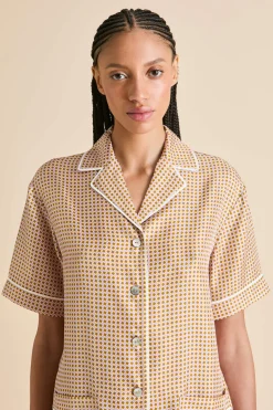 Discount Ingo Sarrazin Geometric Pajamasin Silk Twill Pajamas