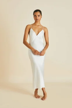Flash Sale Issa Slip Dressin Silk Satin Dresses