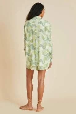 Online Kick Luna Cloud Pajamasin Silk Crêpe de Chine Pajamas