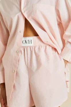 Cheap Kick Pink Pajamasin Cotton-Silk Pajamas