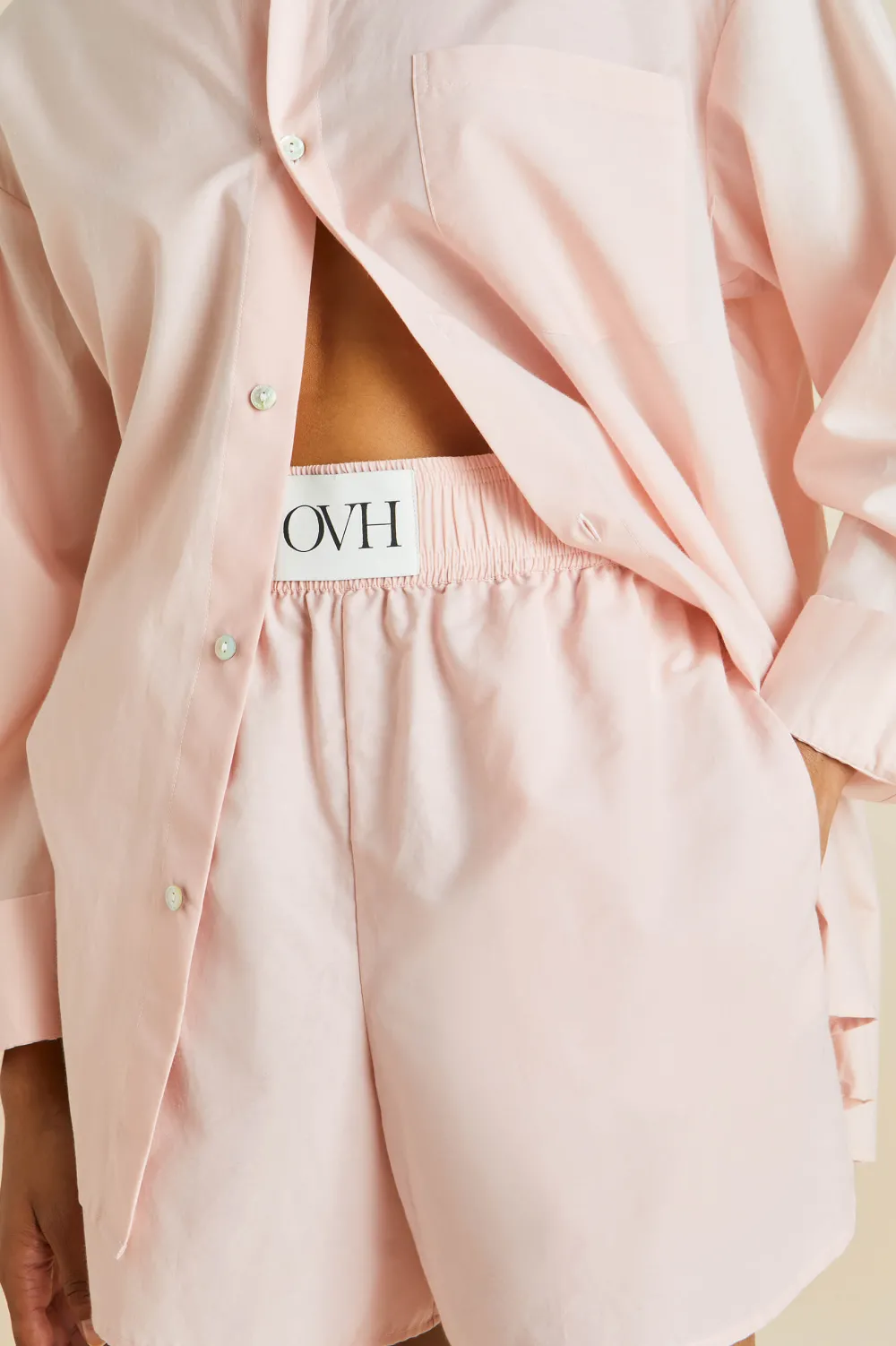 Cheap Kick Pink Pajamasin Cotton-Silk Pajamas
