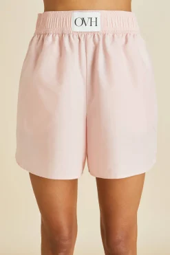 Cheap Kick Pink Pajamasin Cotton-Silk Pajamas