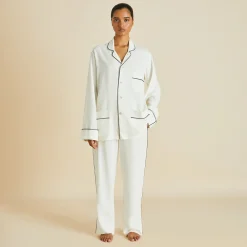 Fashion Laurent Pajamasin Sandwashed Silk Pajamas