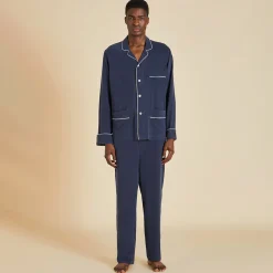Hot Laurent Pajamasin Sandwashed Silk Pajamas