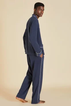 Hot Laurent Pajamasin Sandwashed Silk Pajamas