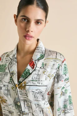 Best Sale Lila Carlyle Pajamasin Silk Satin Pajamas
