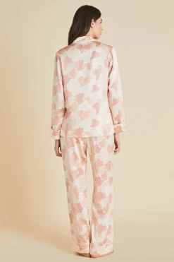 Cheap Lila Icarus Cloud Pajamasin Silk Satin Pajamas