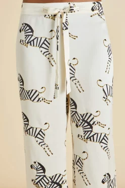 Sale Lila Zebedee Pajamasin Silk Satin Pajamas