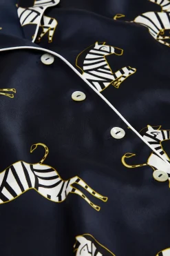 Store Lila Zizi Pajamasin Silk Satin Pajamas