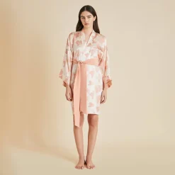 Cheap Mimi Icarus Cloud Robein Silk Satin Robes
