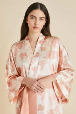 Cheap Mimi Icarus Cloud Robein Silk Satin Robes