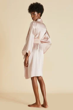Flash Sale Mimi Ivory Robein Silk Satin Robes
