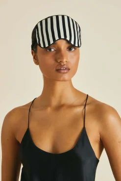 Hot Nika and Ivory Eye Maskin Silk Satin Eye Masks